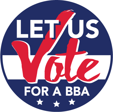 Get A “let Us Vote For A Bba” Button For Your Newsletter - Email (386x385), Png Download