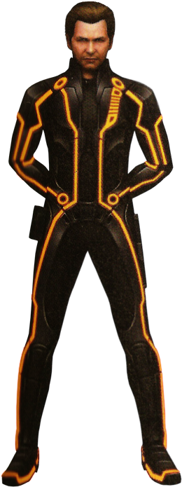 Clu - 3d Character Cool Png (376x734), Png Download