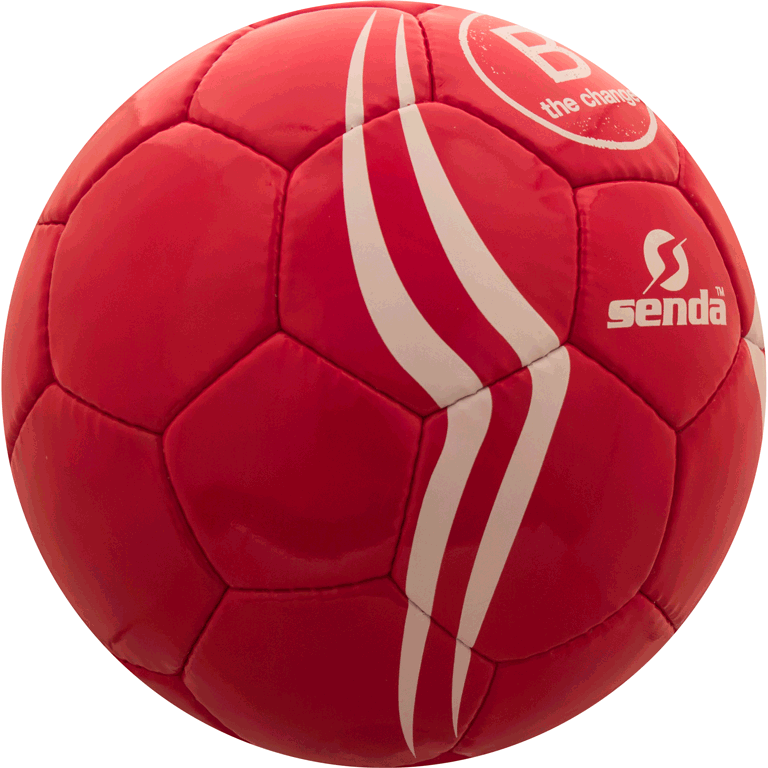 Side Of Senda B Corporation Soccer Ball - Red Soccer Ball Png (768x768), Png Download