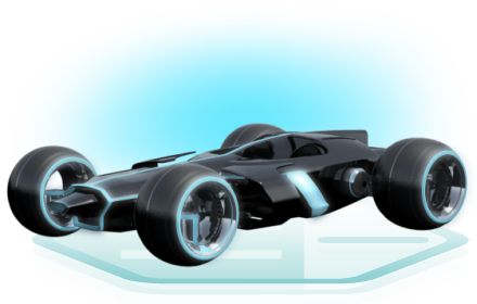 Light Runner - Tron Light Runner (440x280), Png Download