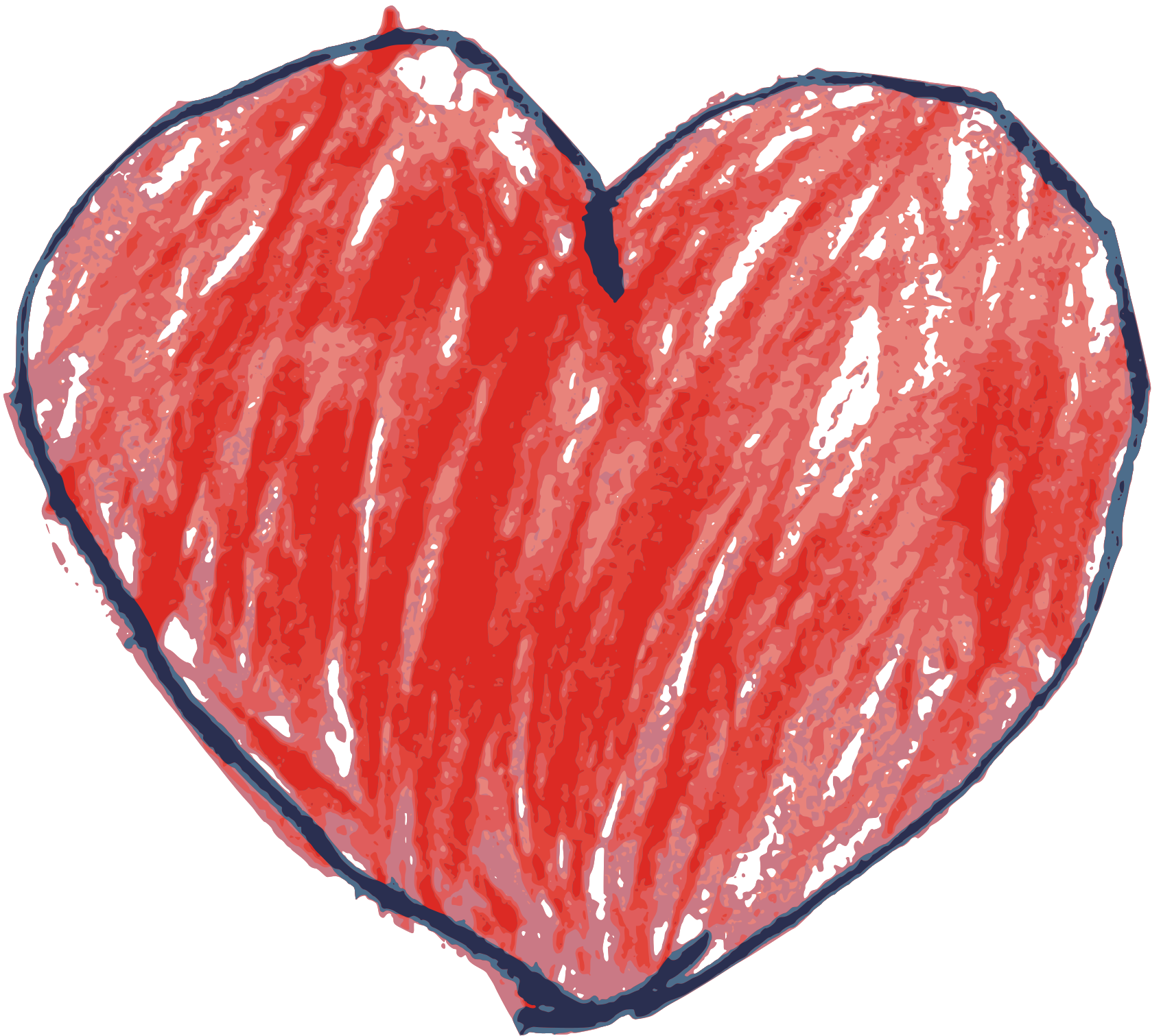 Big Image - Corazon (1697x2400), Png Download