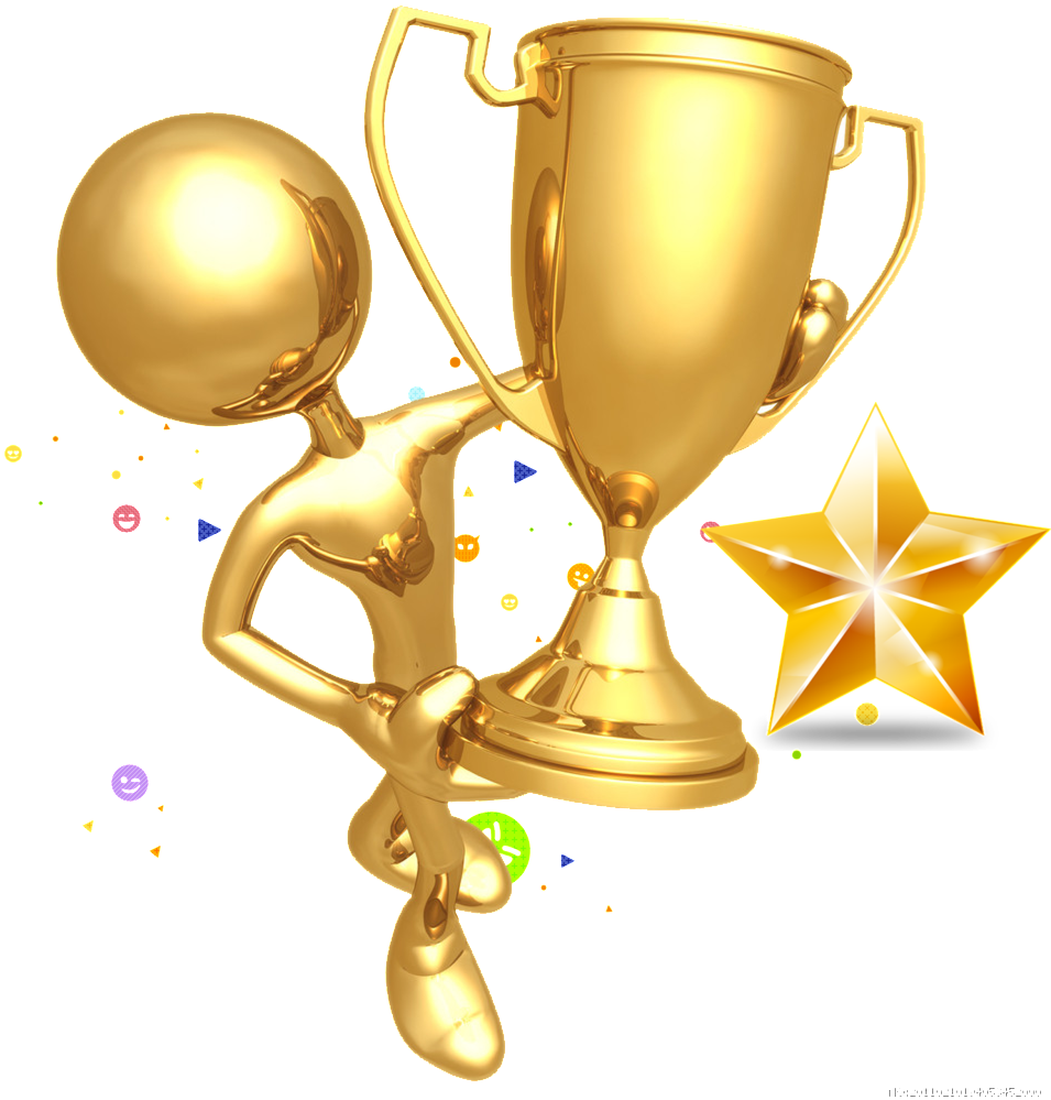 Cartoon Creative Trophy Transparent - Communication Trophy (1024x1024), Png Download