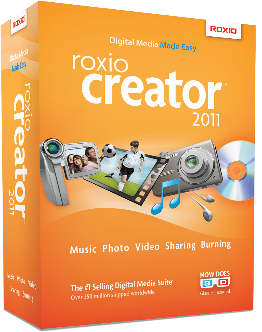 The Next Great 3d Movie Doesn't Have To Feature Avatars, - Roxio Creator 2011 Dvd (1461x1200), Png Download