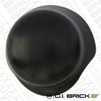 Brickarms Stahlhelm Black - Brickarms Stahlhelm (gunmetal) (850x350), Png Download