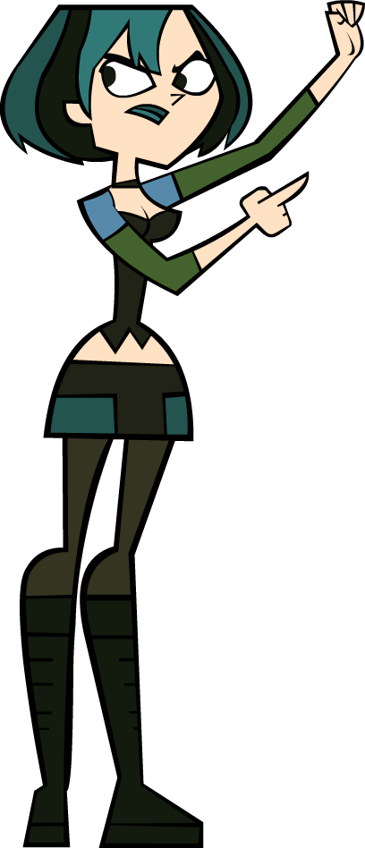 Total Drama Vector Gwen By Keno9988ii-d7y3m78 - Total Drama Gwen Vector (408x948), Png Download