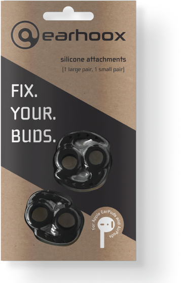 Earhoox For Earpods & Airpods - Earhoox 2.0 For Apple Earpods Airpods White (600x600), Png Download