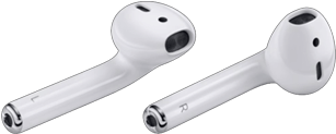 Airpods - Airpods Transparent (500x351), Png Download
