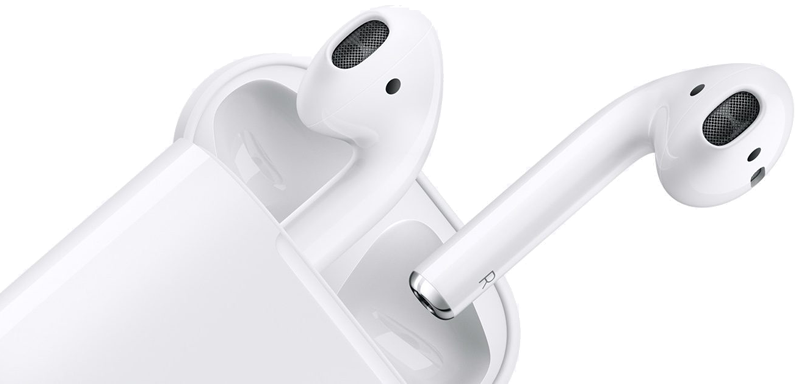 Apple Airpods With Case - Buddybank Airpods (800x384), Png Download