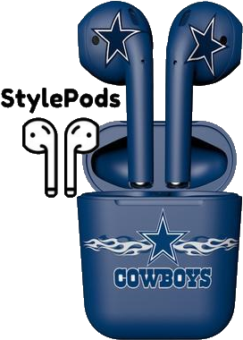 Cowboys Airpods - Apple Airpods Strap For Iphone 7 / 7 Plus Transparent (360x432), Png Download