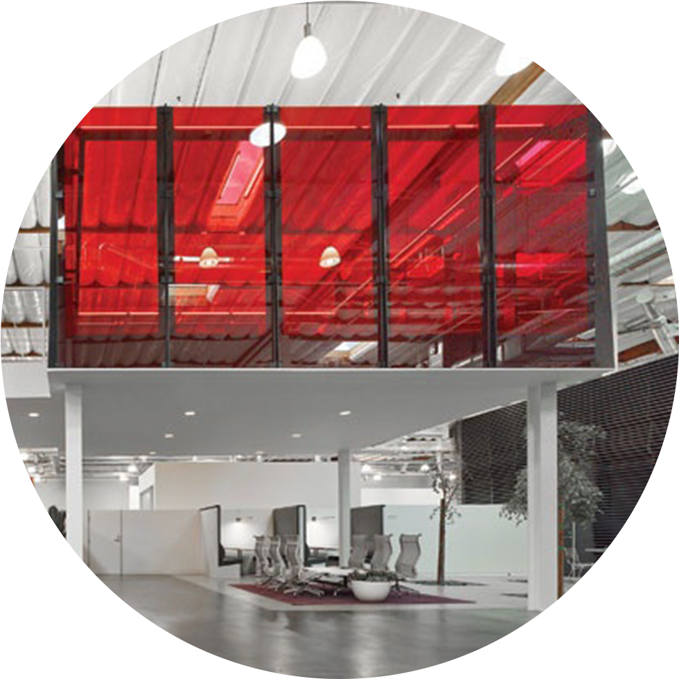 Unique Light Walls Illuminate Interior Spaces From - Conference Rooms On Mezzanines (1000x1000), Png Download