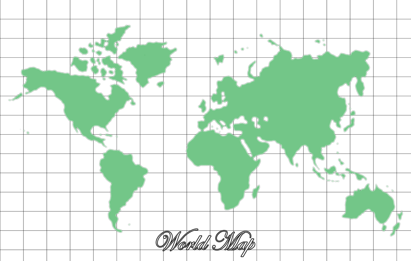 Hope You Like It - World Map (1600x1018), Png Download
