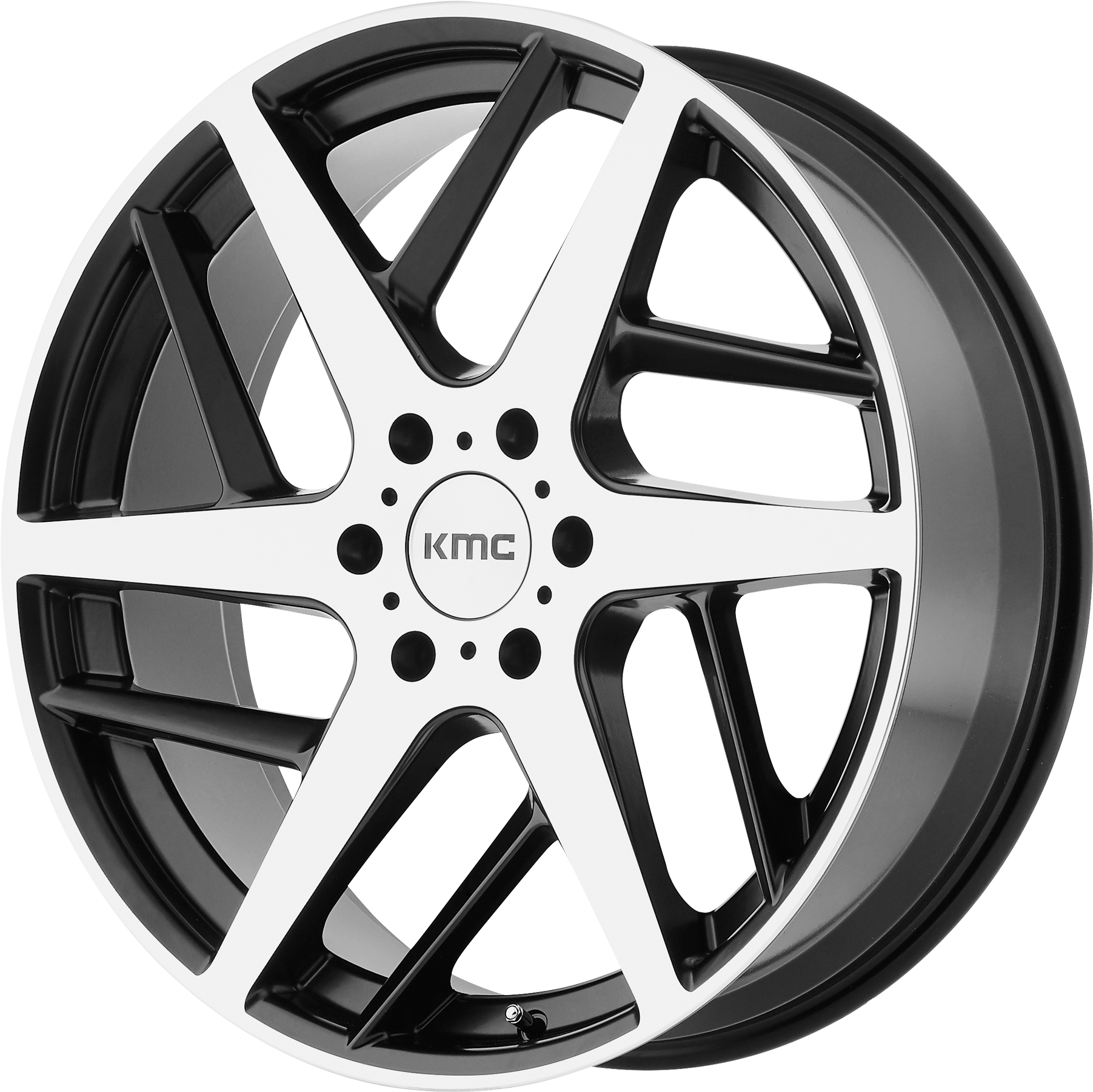 Two Face - Kmc Km699 Two Face Black 22x9 6x5.5 35mm (km69922968535) (2000x2000), Png Download