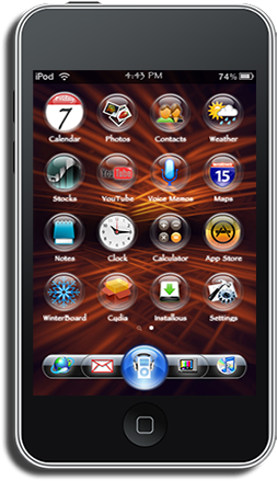 Attached Thumbnails **glass Orb Color** Theme By Toyvan-glassorbipod - Glass Orb Color (440x507), Png Download