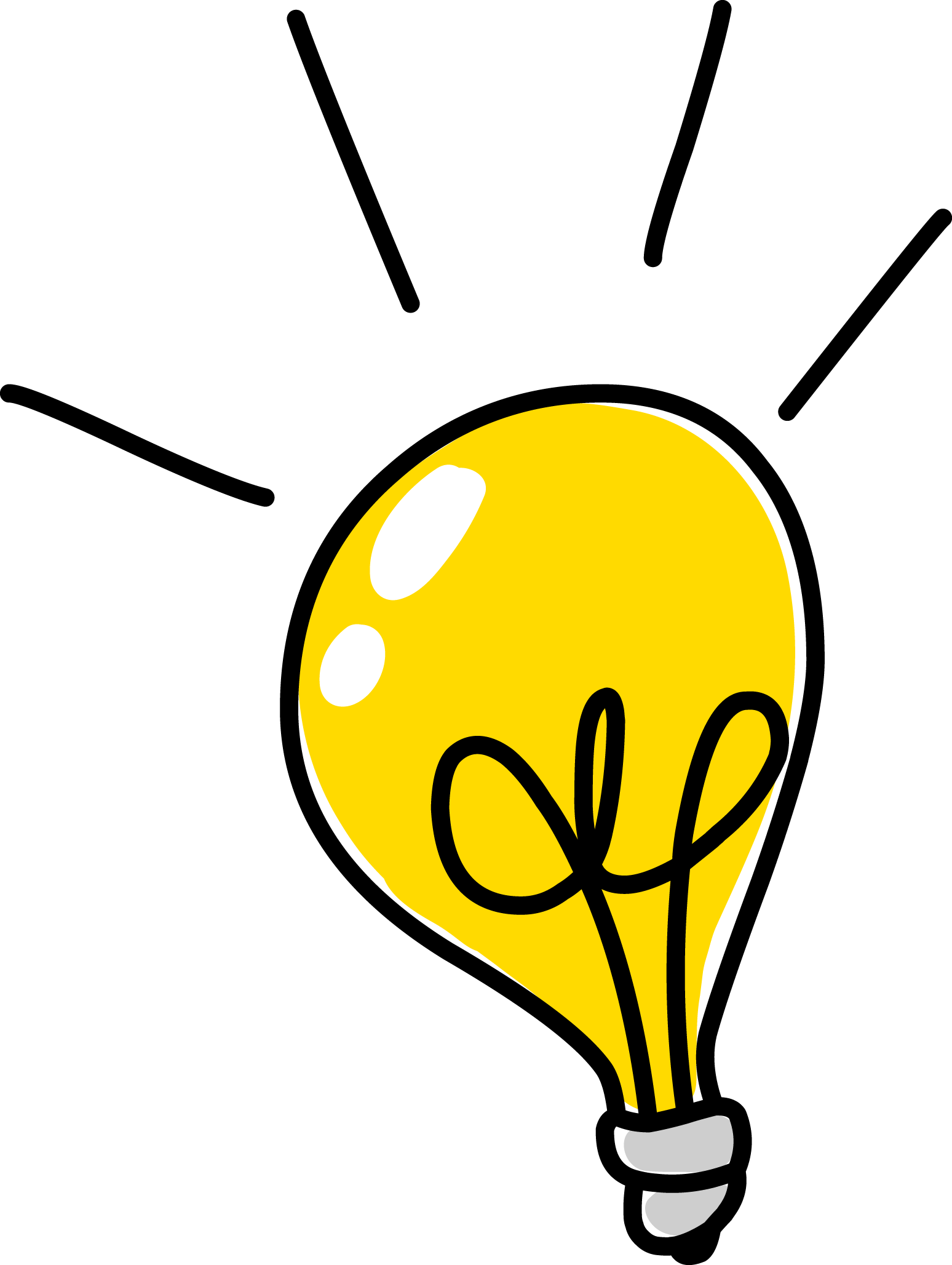 Foco - Inventive Clipart (1548x2056), Png Download