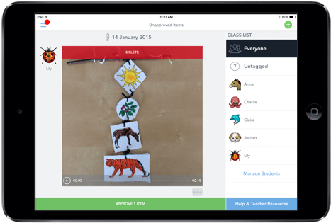Seesaw Parent App (470x432), Png Download