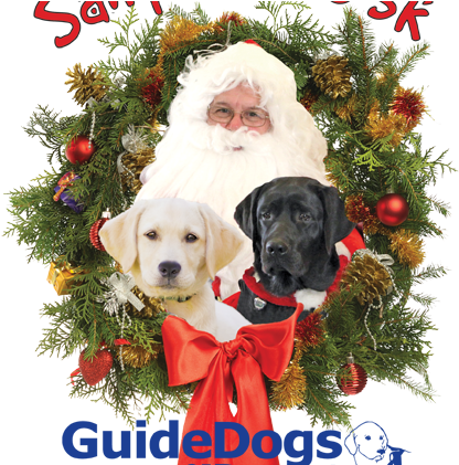 Santa Paws - 2018 Santa Paws 5k (438x420), Png Download
