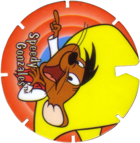 Tazos > Series 1 > 101 140 Looney Tunes Techno 108 - Milk Caps (500x500), Png Download