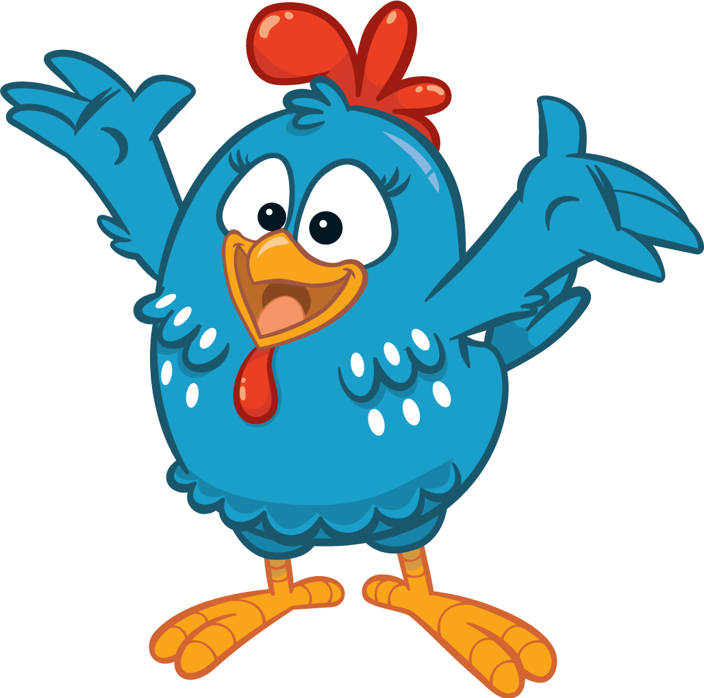 Personajes De La Gallina Pintadita (1028x1019), Png Download