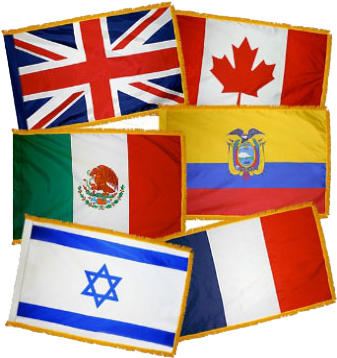 Popular World Flags - Flag Madagascar Un Flag (345x365), Png Download