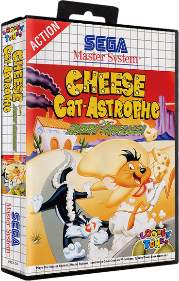 Cheese Cat-astrophe Starring Speedy Gonzales - Cheese Cat Astrophe Starring Speedy Gonzales Master (369x580), Png Download