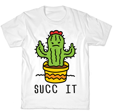 Succ It Cactus Kids T-shirt - Succ A Cactus (484x484), Png Download