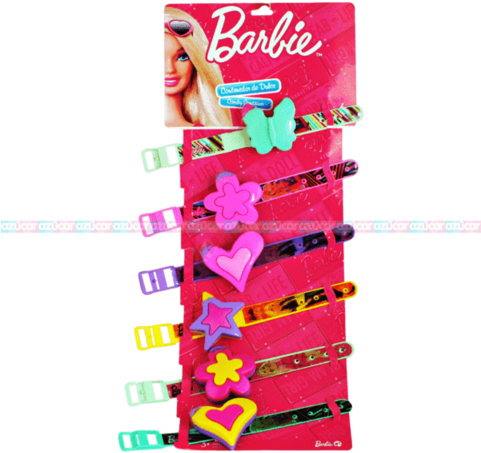 Wristwatch Reloj Barbie With Candy 6 Pack - Watch (480x480), Png Download