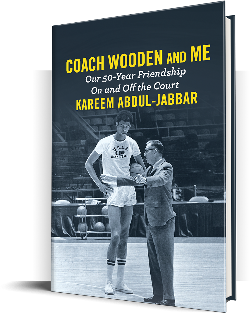 In His New Book, Coach Wooden And Me (900x1169), Png Download