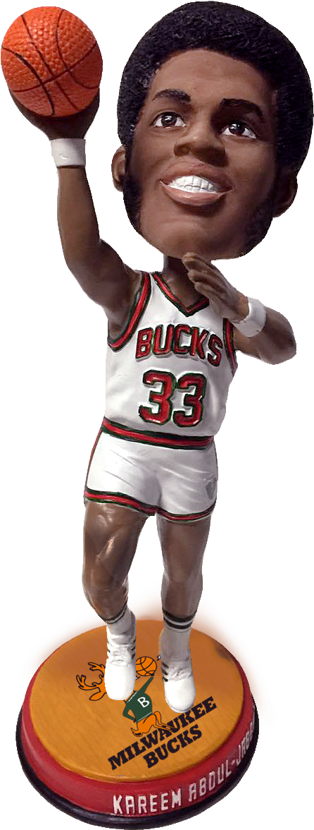 Fans - Bucks Bobblehead (477x1218), Png Download