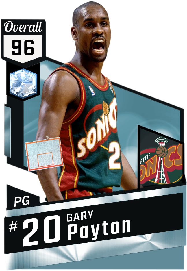 Gary Payton, Bob Cousy, Michael Jordan, Kareem Abdul - Nba 2k18 Stephen Curry Rating (650x950), Png Download