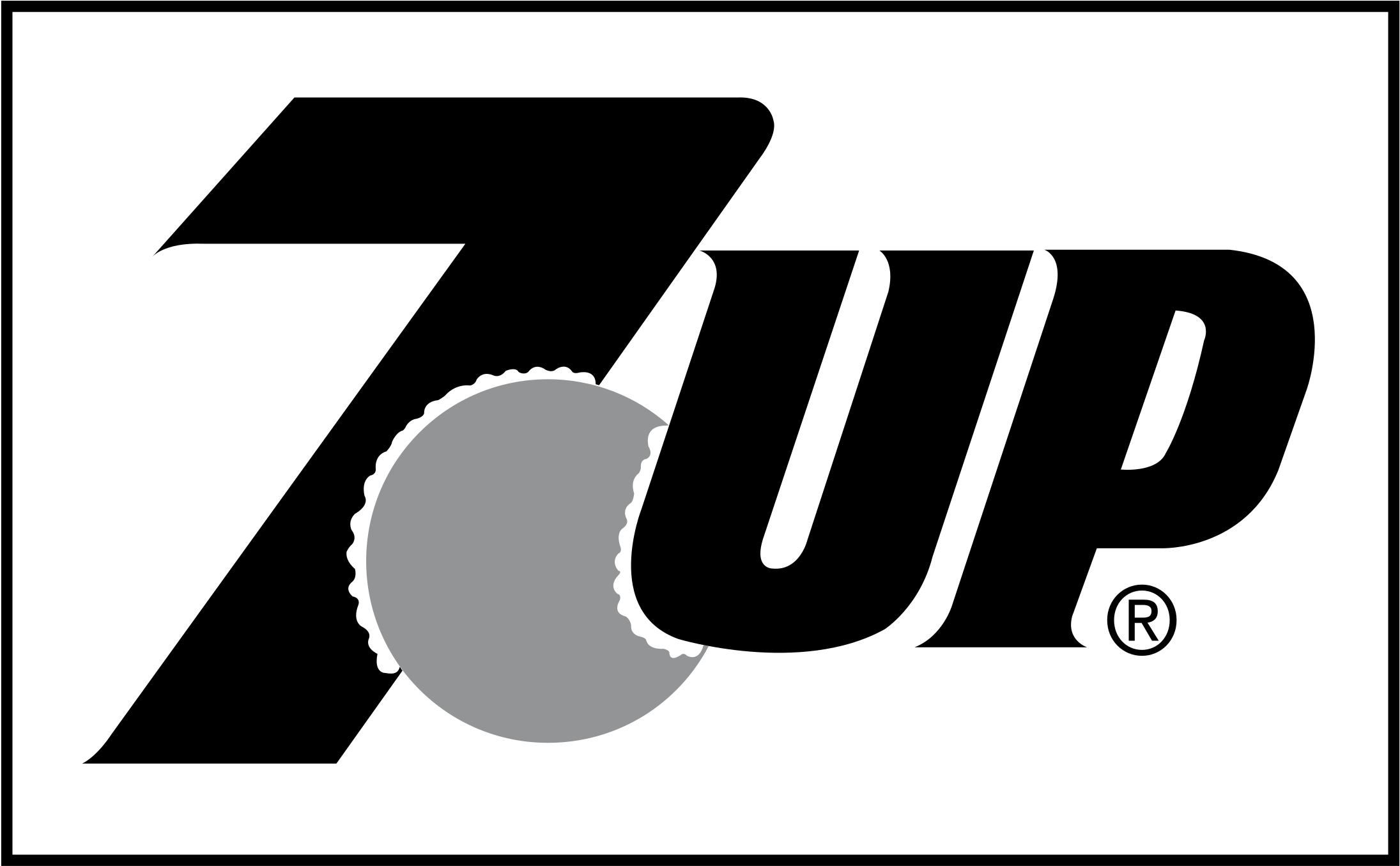 7up Logo Png Transparent - Diet 7 Up Logo (2400x2400), Png Download