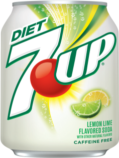 Diet 7up - Diet Cherry 7up (250x500), Png Download