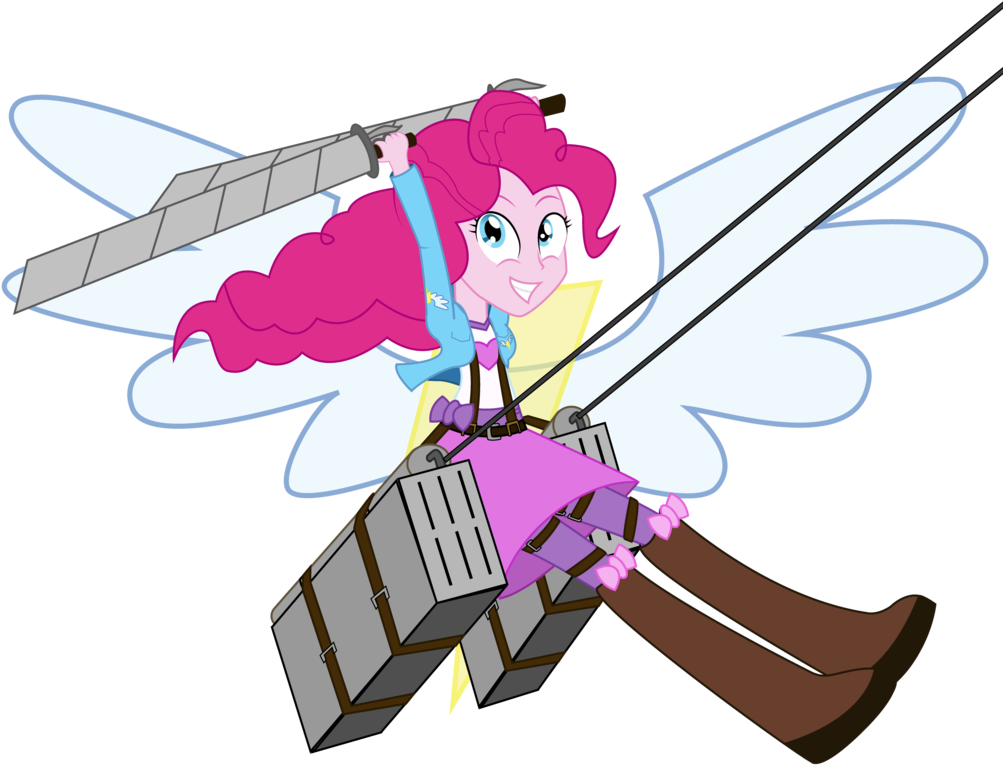 3d Maneuver Gear, Artist - Pinkie Pie (1024x1024), Png Download