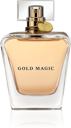 Gold Magic Bottle - Little Mix Gold Magic Perfume (300x520), Png Download
