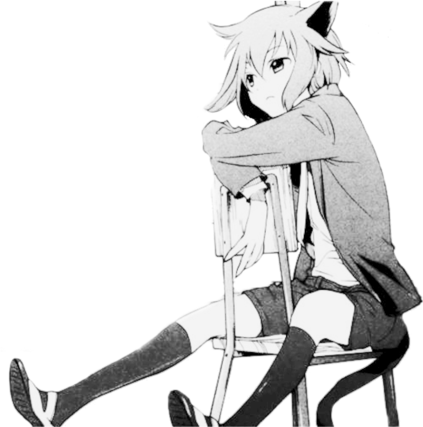 Neko Girl - Happy Birthday Anime Neko (1943x910), Png Download