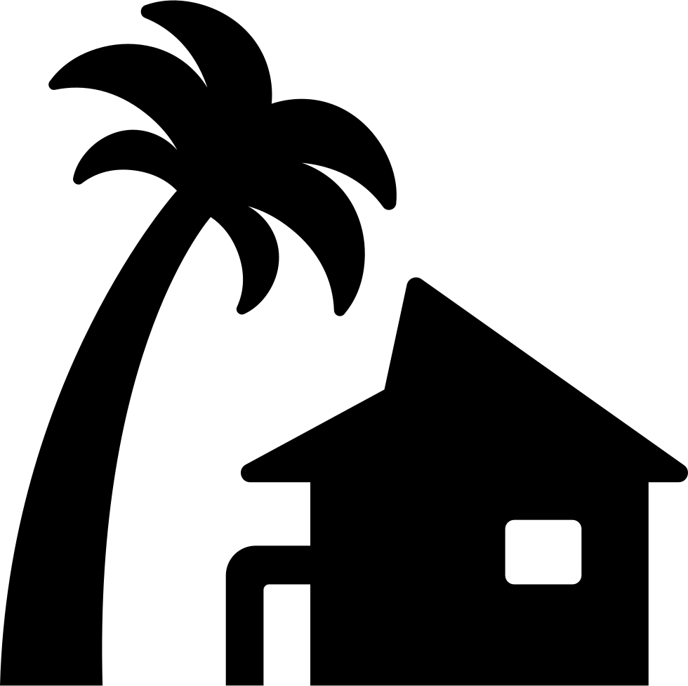 Png File - Beach House Icon (980x976), Png Download