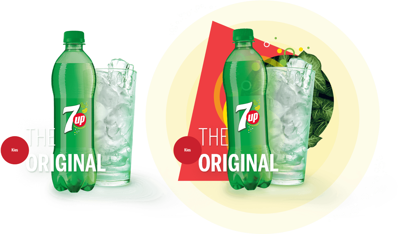 Sound Design - 7up Drink Bottle 500ml (1485x860), Png Download