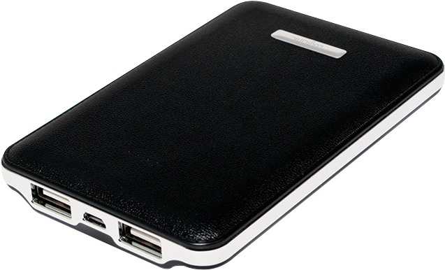 Pa0125b Mobile Power Bank With Leather Texture Design, - Televic D Cerno Cur (800x800), Png Download