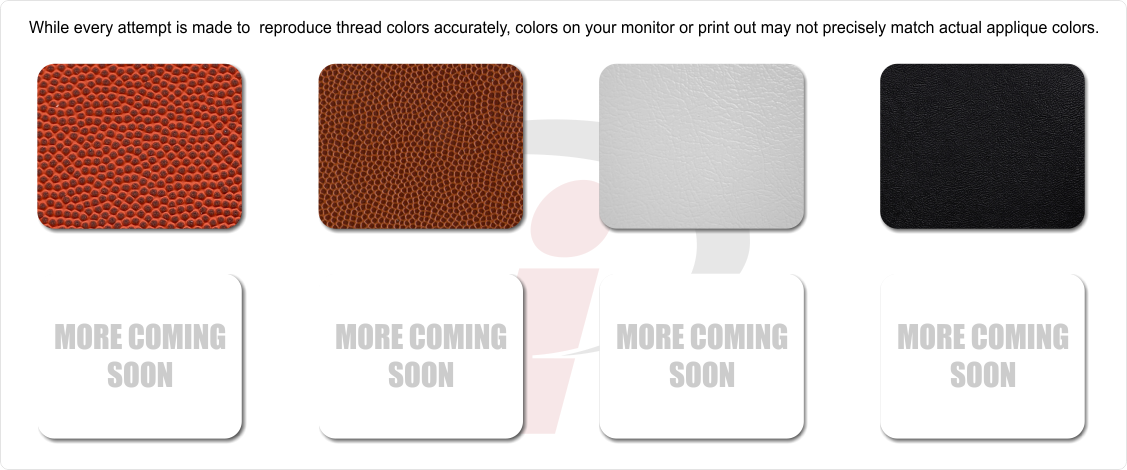 Textured Sports Applique Fabric Swatches - Leather (1127x470), Png Download