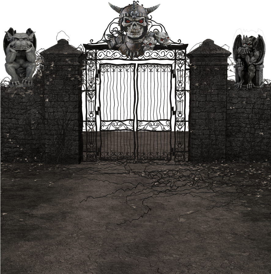 Hell Png Clipart - Kronos Mask And Shoulders Costume (885x903), Png Download