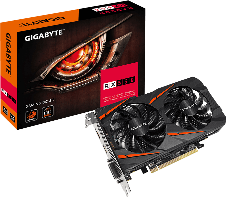 Radeon Rx 550 D5 (1000x1000), Png Download