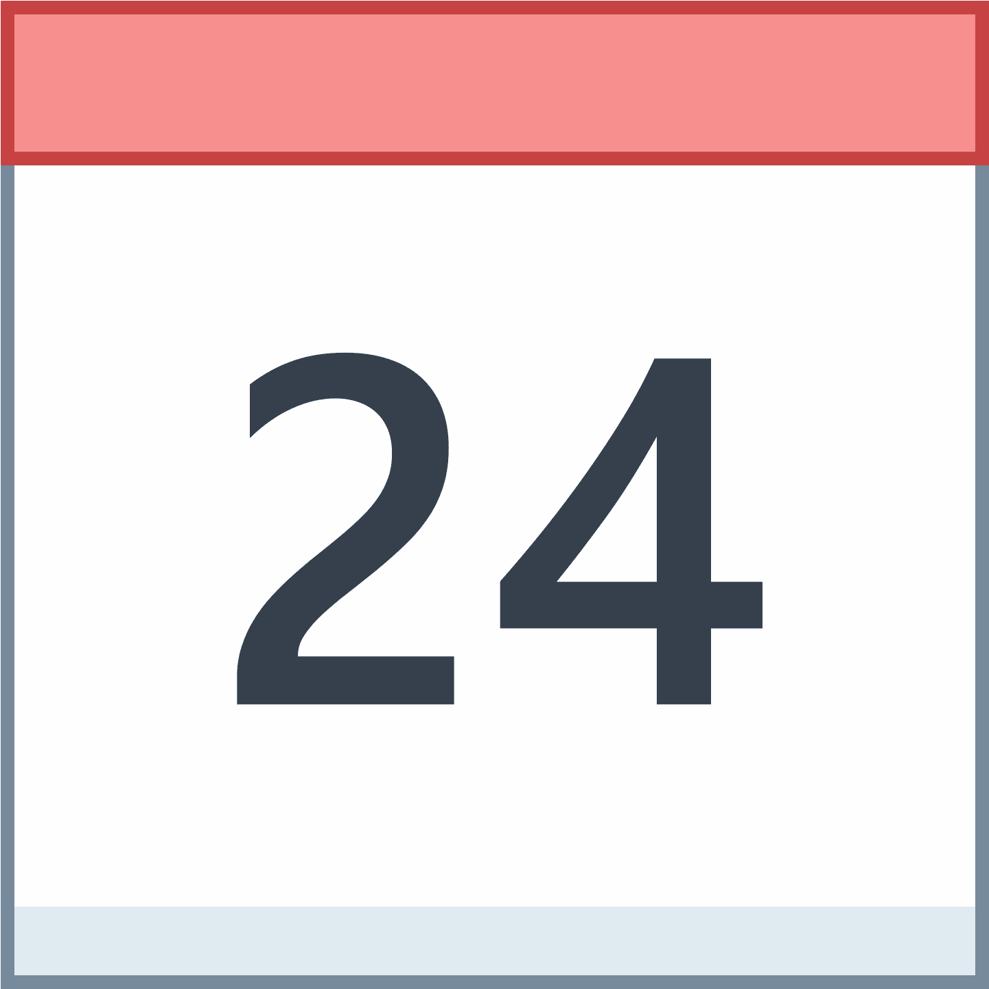 Calendar 24 Icon - 24/7 Baby Doctor: A Harvard Pediatrician Answers All (1600x1600), Png Download