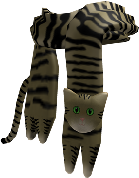 Tabby Cat Scarf - Cat (420x420), Png Download
