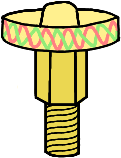 Meme/jokemexican - Mexican Standoff Screw (300x400), Png Download