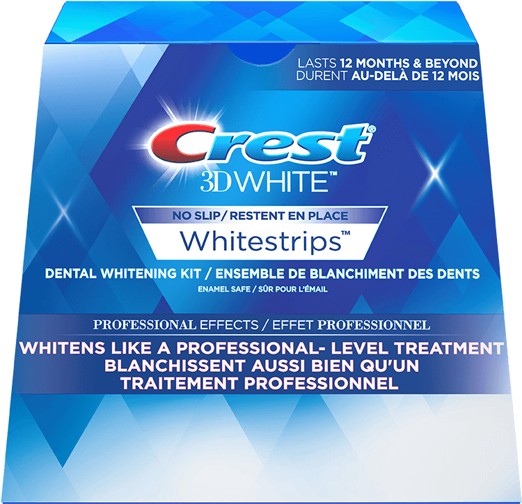 Crest Whitestrips - Crest 3d White Whitestrips Professional Effects (1200x1200), Png Download