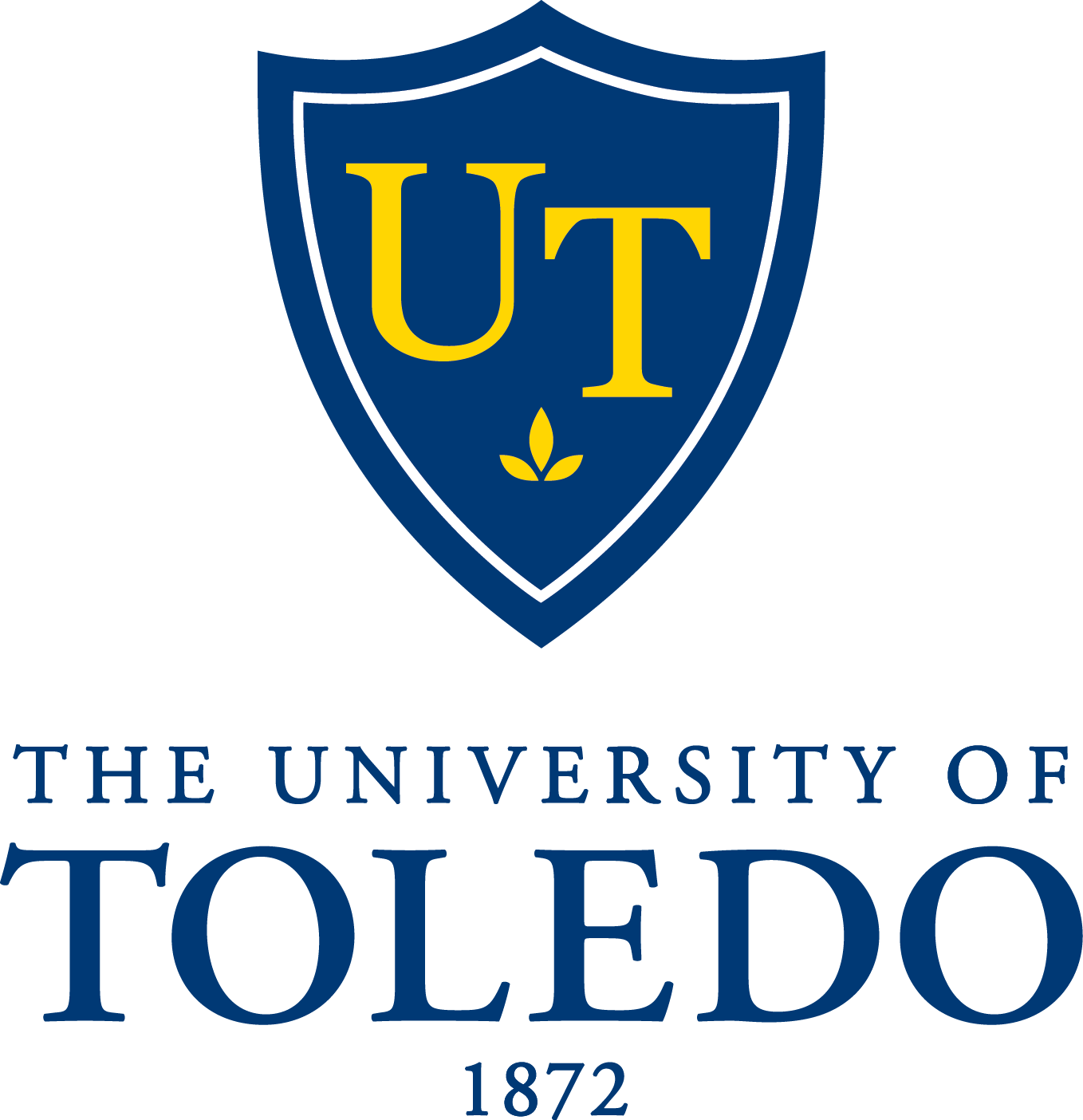Vertical Full Color - University Of Toledo Logo (1358x1404), Png Download