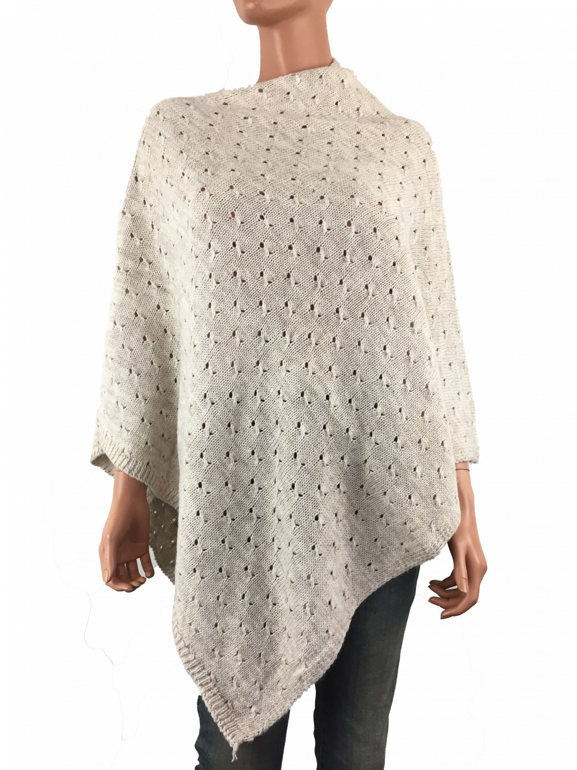 Poncho Lys Beige T248rkl230der Mamelukken - Polka Dot (1125x1500), Png Download