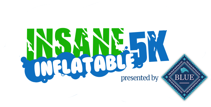 Insane Inflatable 5k - Blue Buffalo Chicken & Brown Rice Puppy Food - (679x344), Png Download