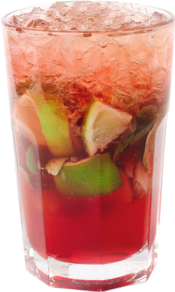 Red Caipirinha - Caipiroska (400x480), Png Download