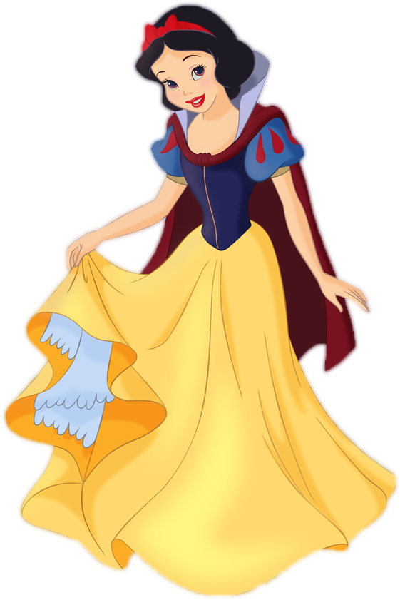 Cartoon Disney Princess Snow White (800x1107), Png Download