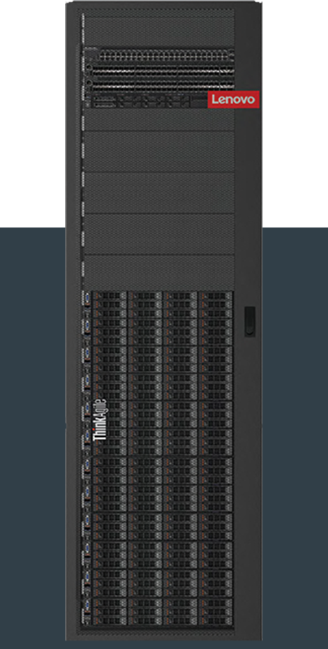 Hyperconvergence Made Easy With Lenovo And Nutanix - Server (470x930), Png Download